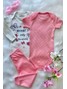 Kit Body Bebê Menina Suedine Princess