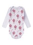 Kit Body Bebê Menina Suedine Balões