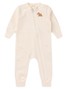 Macacão Bebê Unissex Moletom M/Longa Off White