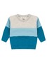 Conjunto Infantil Menino Moletom Peluciado Recortes Azul