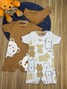 Kit Macacão Bebê Menino Suedine Urso