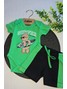 Conjunto Bebê Menino Body e Bermuda Moletinho Surfer