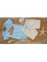 Conjunto Bebê Menino Body e Bermuda Moletinho Surf