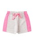 Conjunto Bebê Menina Body e Shorts Moletinho Happy