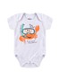 Conjunto Bebê Menino Body e Bermuda Moletinho Siri