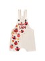Conjunto Jardineira Bebê Menina Suedine Cute Lady