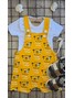 Conjunto Jardineira Bebê Menino Suedine Little Bear