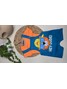 Conjunto Jardineira Bebê Menino Suedine Hey Dude!