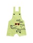 Conjunto Jardineira Bebê Menino Suedine Roar Some