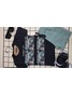 Conjunto Infantil Menino Camiseta Bermuda Folhas