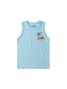 Conjunto Infantil Menino Regata Bermuda Azul
