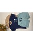 Conjunto Infantil Menino Camiseta Bermuda Marinho