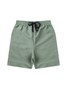 Conjunto Infantil Menino Camiseta Bermuda Folhas