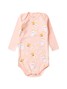 Kit Body Bebê Menina Suedine Coelinho