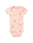 Kit Body Bebê Menina Suedine Ursa Bailarina