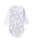 Kit Body Bebê Menina Suedine Urso Polar