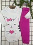 Conjunto Body Bebê Menina Suedine Cute