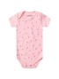 Kit Body Bebê Menina Suedine Pinguim
