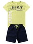 Conjunto Infantil Menino Camiseta Bermuda Just
