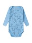 Conjunto Body Bebê Menino Suedine Pinguim
