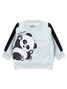 Conjunto Infantil Menino Moletom Peluciado Panda