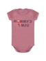 Kit Body Bebê Menina Suedine Mommy's