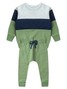 Conjunto Infantil Menino Moletom Peluciado Verde Floresta