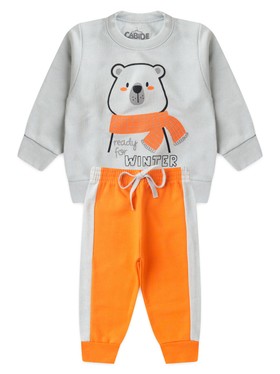 Conjunto Infantil Menino Moletom Peluciado Winter