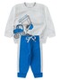 Conjunto Infantil Menino Moletom Peluciado Vehicles