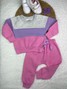 Conjunto Infantil Menina Moletom Peluciado  Lilás