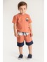 Conjunto Infantil Menino Camiseta Bermuda Terra