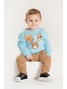 Conjunto Infantil Menino Moletom Peluciado Roar