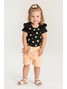 Conjunto Bebê Menina Body e Shorts Moletinho Flu-Flu