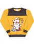 Conjunto Infantil Menino Moletom Careca Pinguim Preto