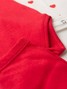 Kit Body Bebê Menina Suedine Coração Off White
