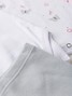 Kit Body Bebê Menina Suedine Borboletas Branco