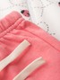 Conjunto Infantil Menina Moletom Peluciado com Capuz Joaninha