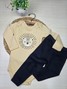 Conjunto Body Bebê Unissex Suedine Leão
