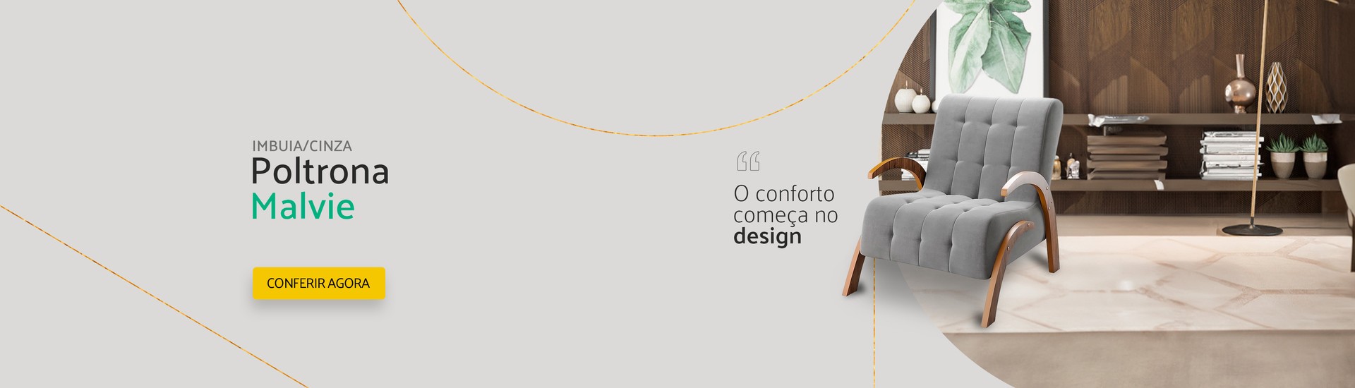 Sala de Estar - Poltrona Malvie