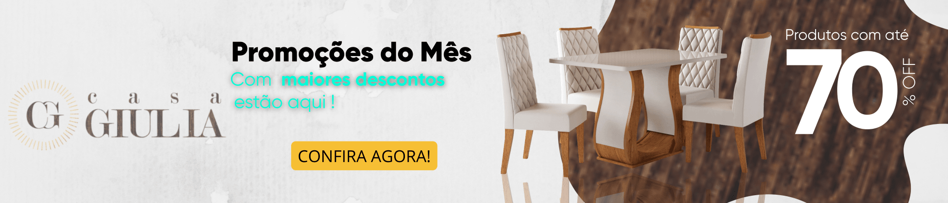 Promoção do mês  - Produtos com até 70%OFF