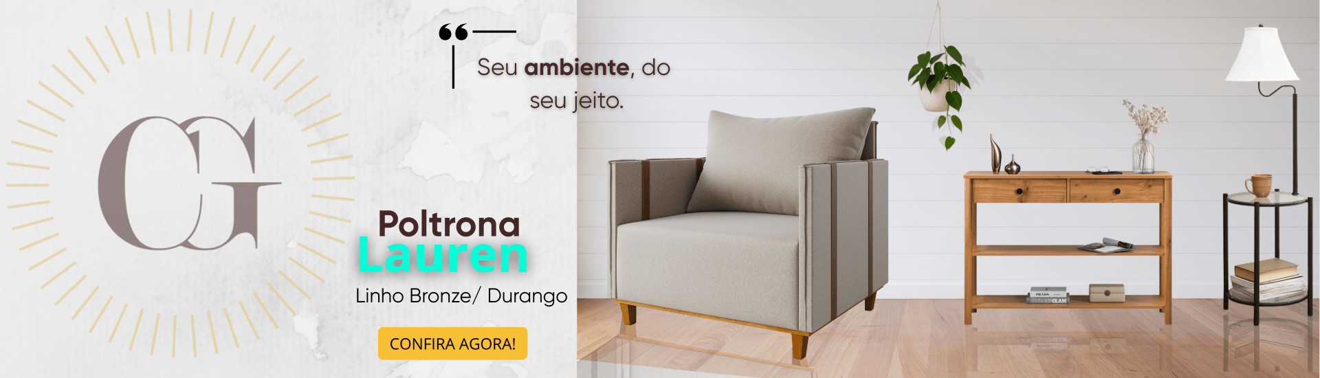 Sala de Estar - Poltrona Lauren