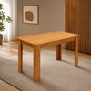 Mesa de Jantar 6 Lugares Retangular Tampo de Mdp Trend Mel - Casa Giulia