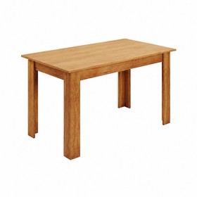 Mesa de Jantar 4 Lugares Retangular Tampo de Mdp Trend Mel - Casa Giulia