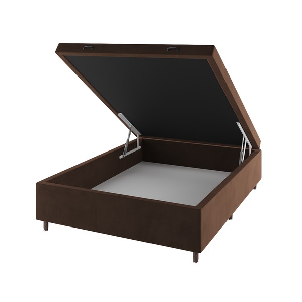 Base Box Bau Casal Cairo (43x138x188cm)  Bombom - Casa Giulia