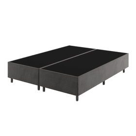 Base Box King Size Class (38x193x203cm) Grafite - Casa Giulia