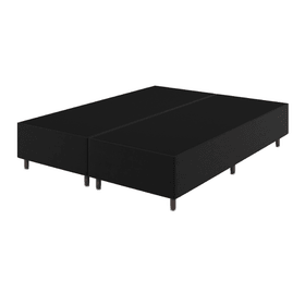Base Box King Size Class (38x193x203cm) Preto - Casa Giulia