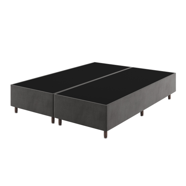 Base Box Queen Size Class (38x158x198cm)  Grafite - Casa Giulia