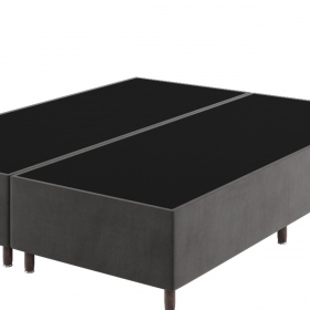 Base Box Queen Size Class (38x158x198cm)  Grafite - Casa Giulia