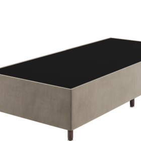 Base Box Solteiro Class (38x88x188cm)  Perola - Casa Giulia