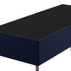 Base Box Solteiro Class (38x88x188cm) Veludo Azul - Casa Giulia